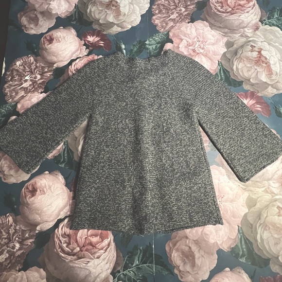 Wool blend AK petites button down sweater - Picture 12 of 16